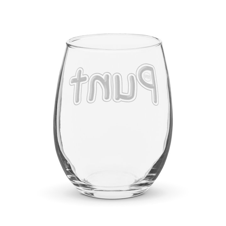 Sickos Committee Punt Stemless Wine Glass product image (2)