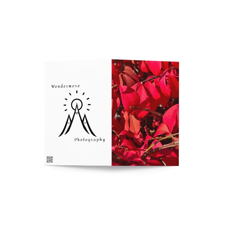Crimson Canopy Greeting Card (blank) product image (4)