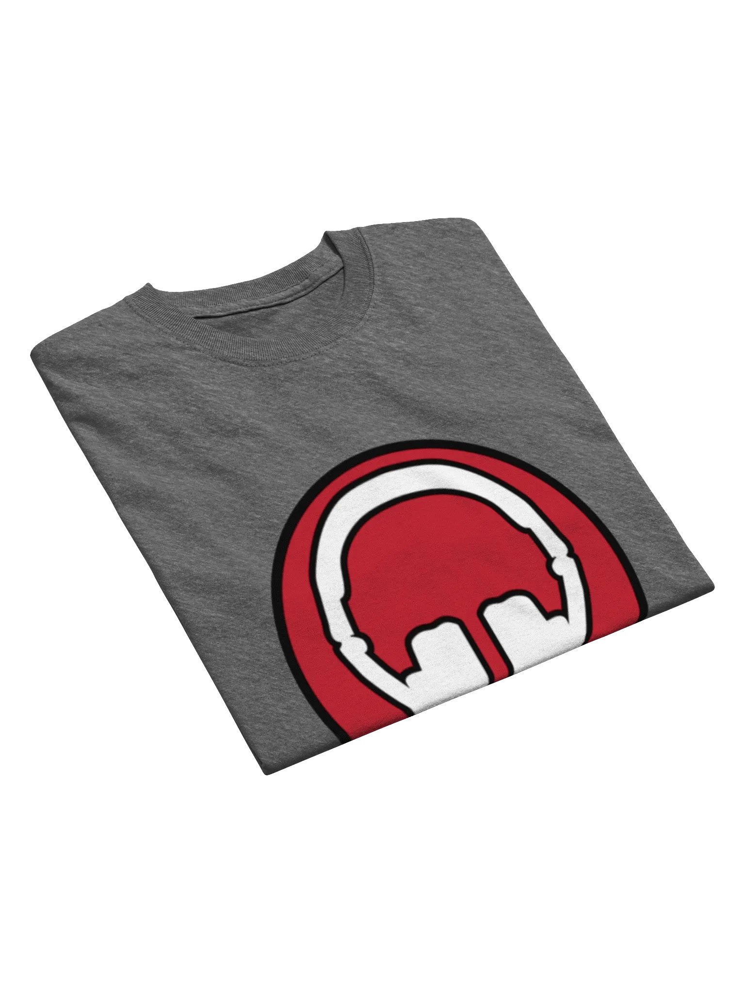 Headphones Large Front Print, With Tribe Back Print T-Shirt product image (3)