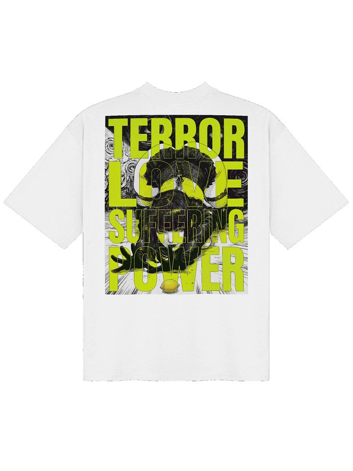 TERROR & LOVE LEMON Organic Oversized Light T-Shirt product image (1)