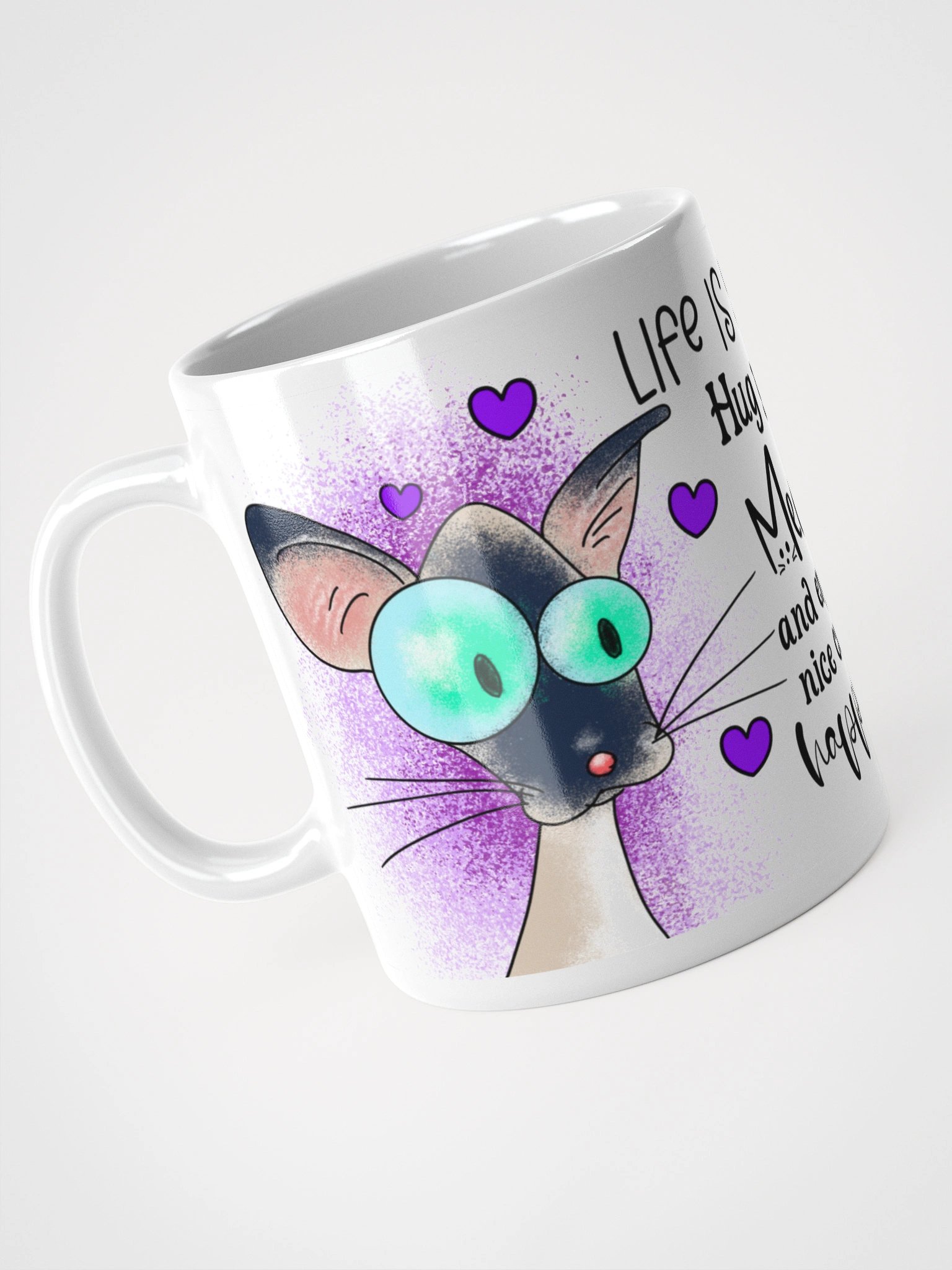 Meow Hug & Happiness Mug product image (11)