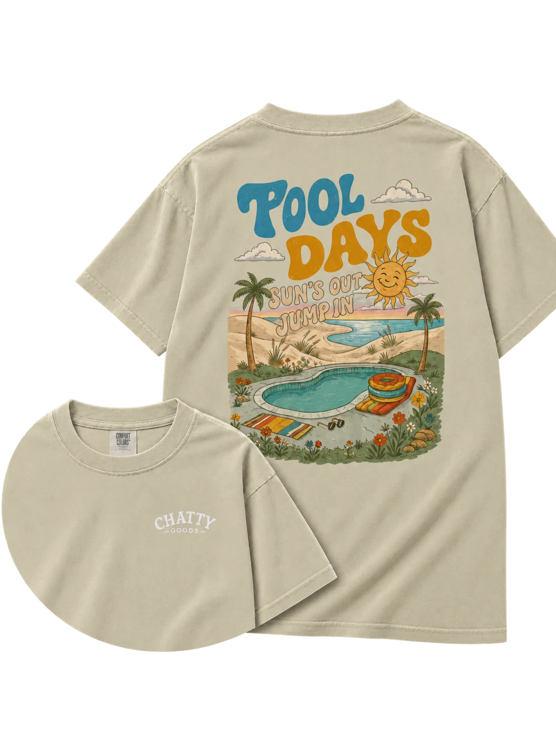The Pool Days Tee | Americana Collection product image (1)