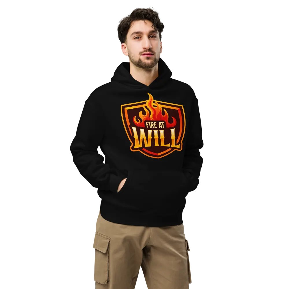 Fire At Will Logo Hoodie product image (7)
