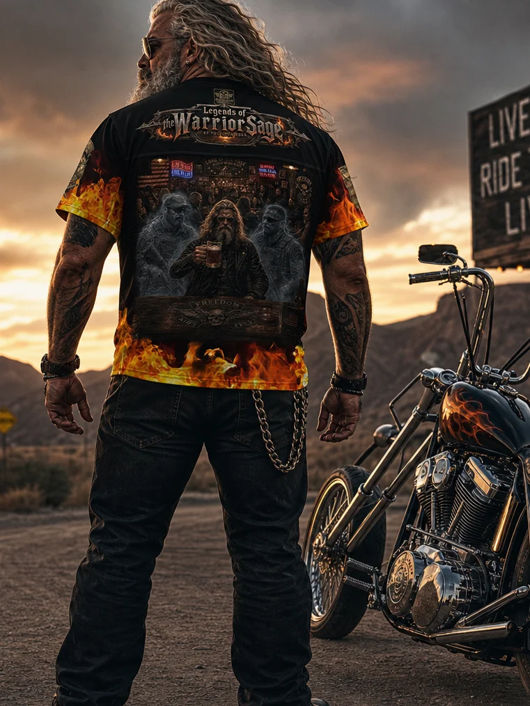MötoGraffitti Warrior Freedom Aint Free Football Jersey product image (1)