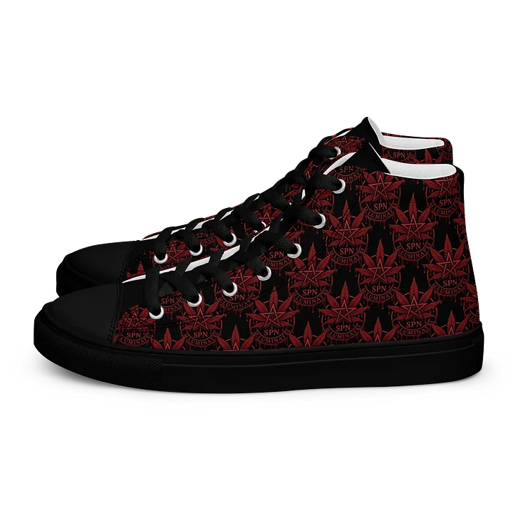 SPN Red & Black High Top Canvas Shoes product image (1)