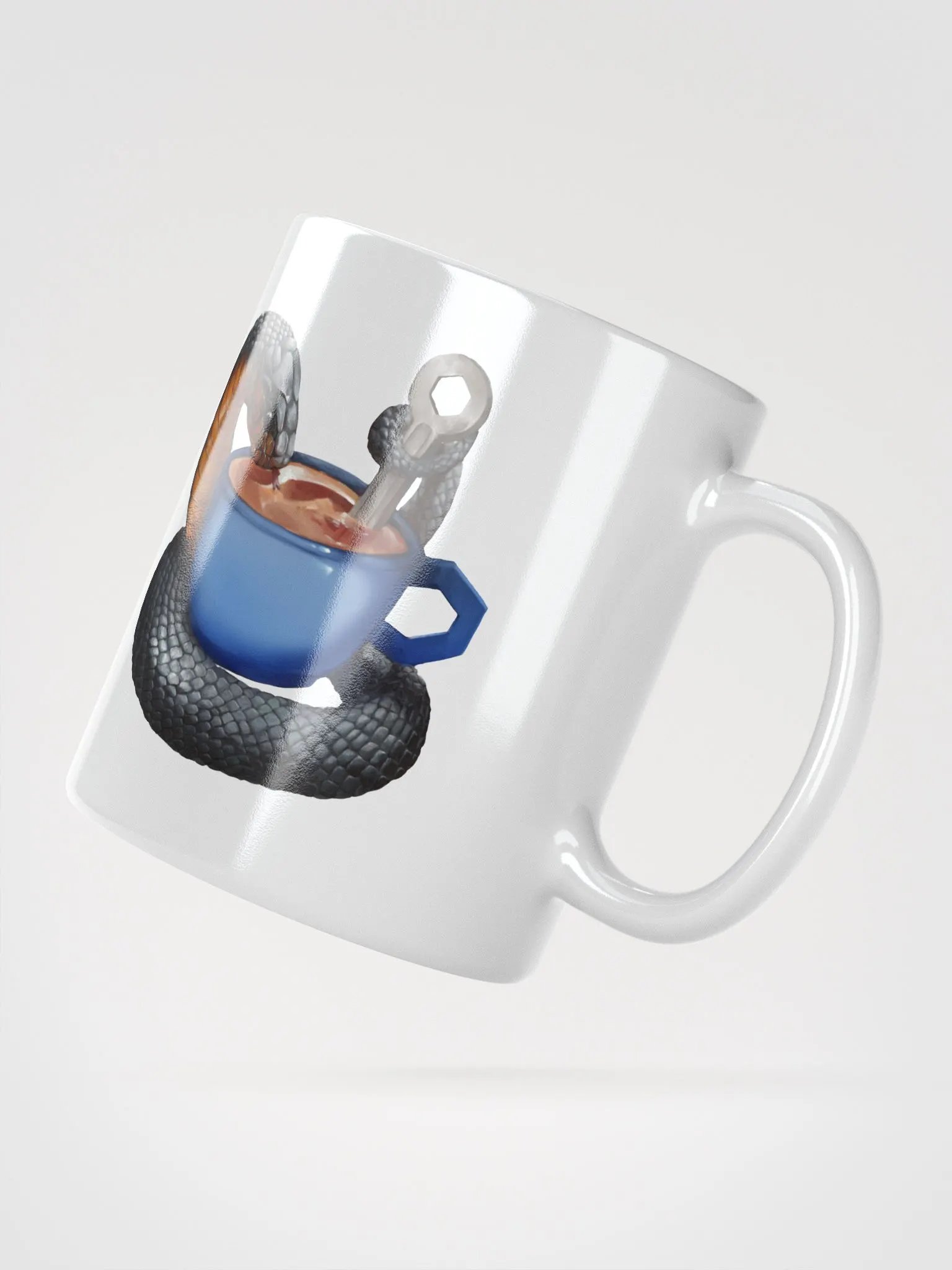 Double Snek Mug product image (2)