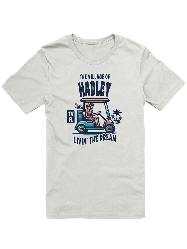 The Village of Hadley TV FL Golf Cart Design T-Shirt product image (3)