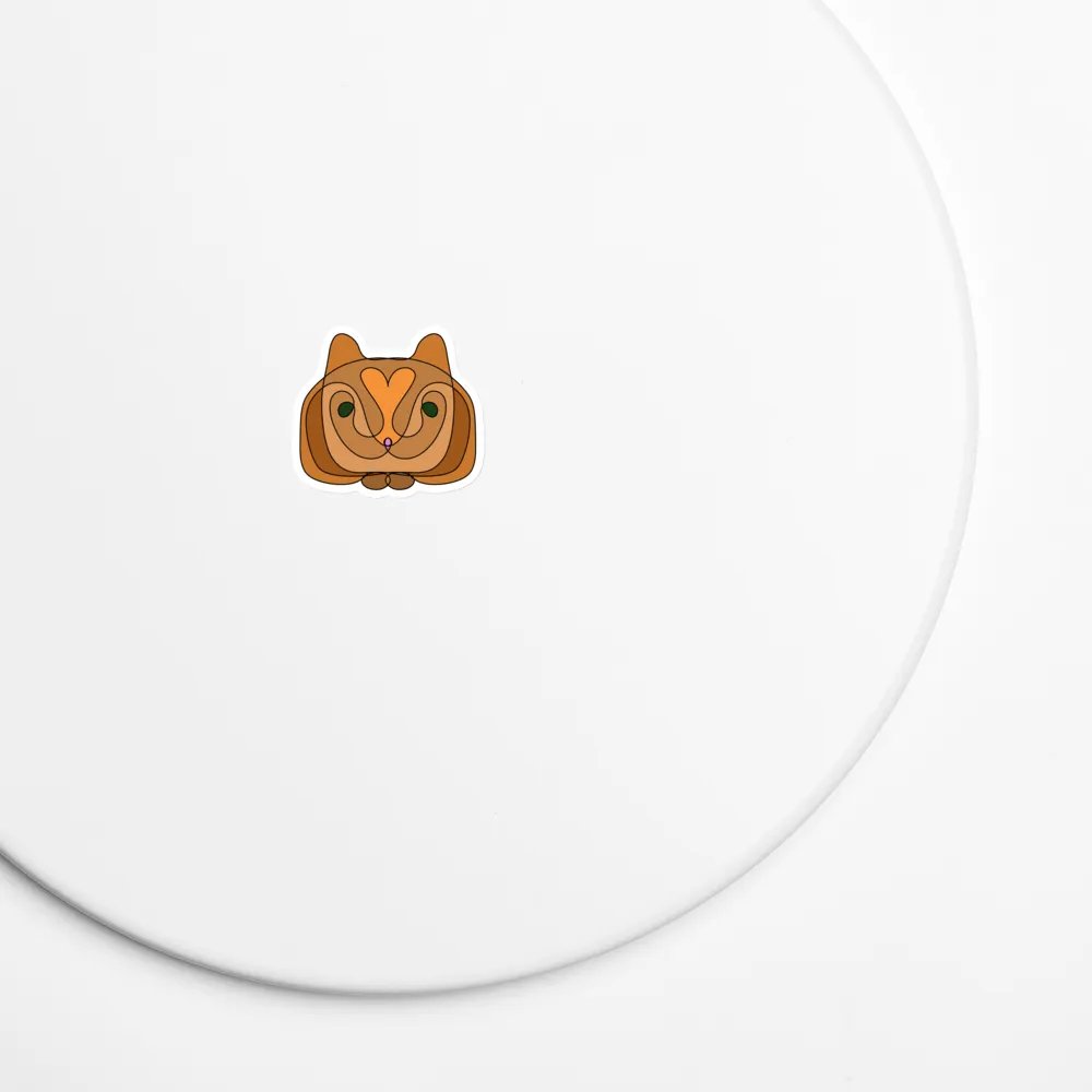 Symmetry Loaf Cat Magnet product image (5)