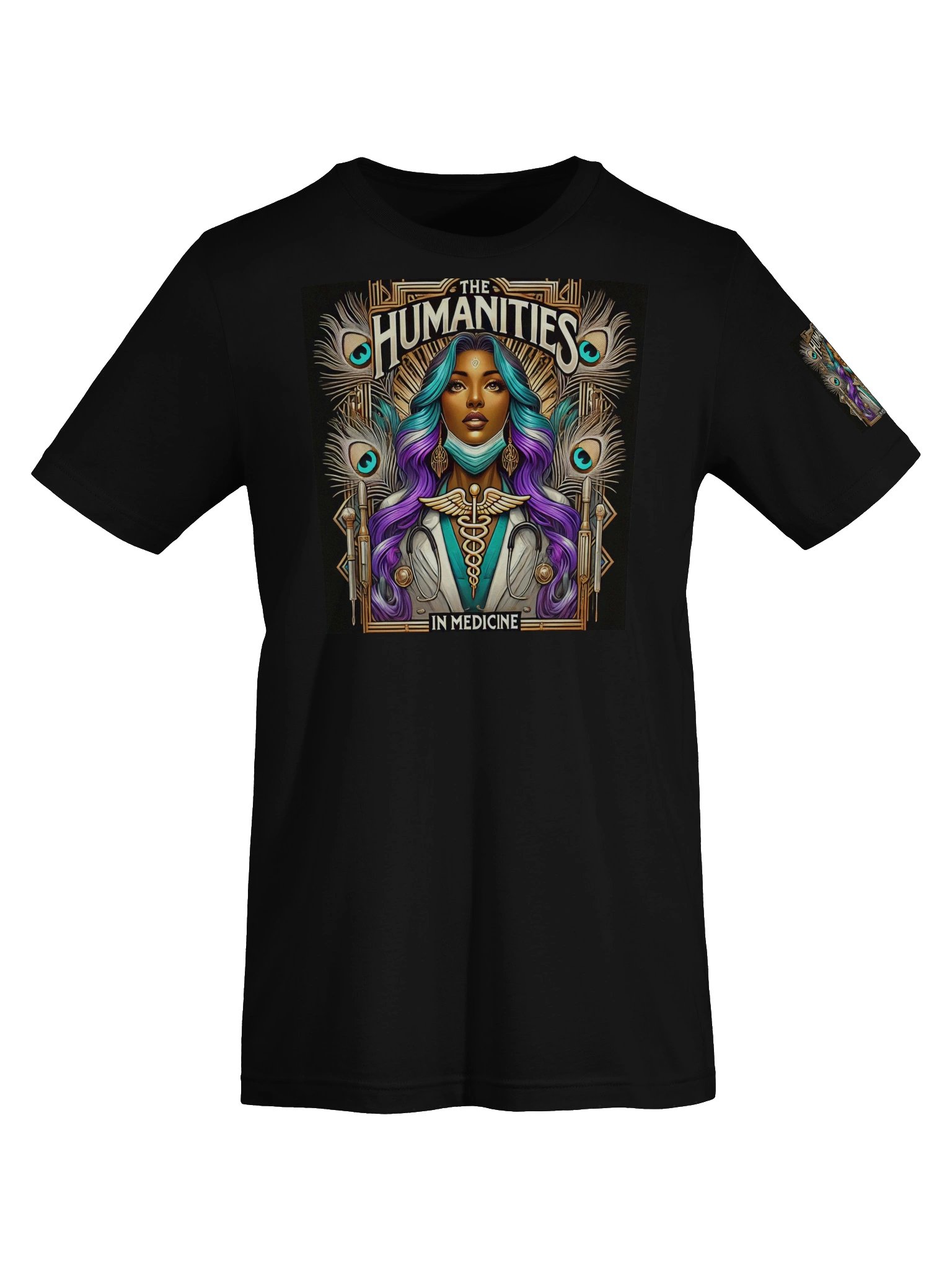 Humanities In Medicine Healthcare Heroine Graphic Novel Style T-Shirt product image (7)