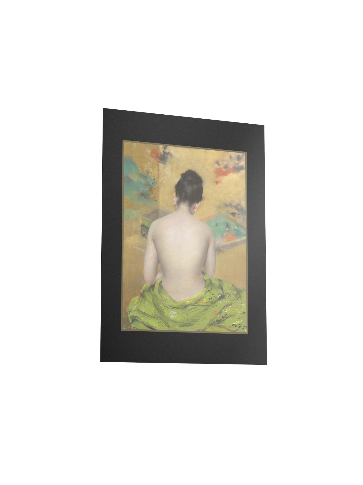 Study of Flesh Color and Gold Print product image (3)