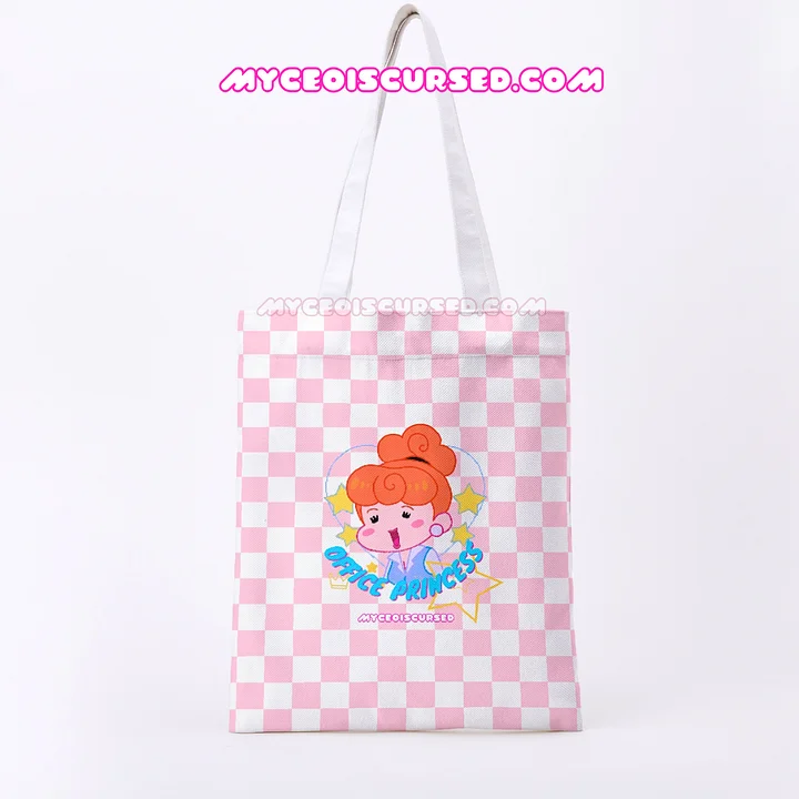 Office Princess - Cotton Totebag 💙 product image (2)