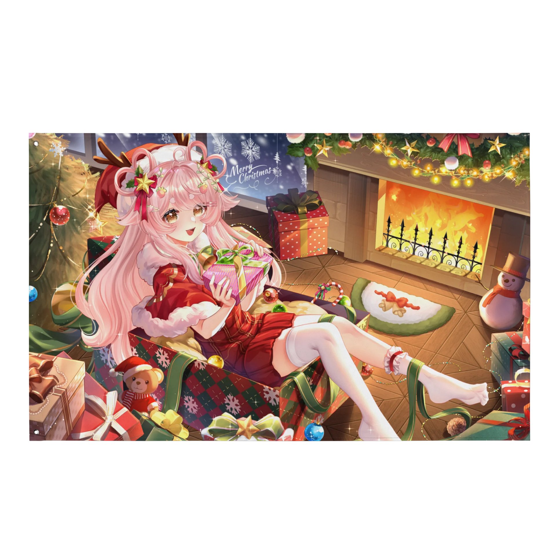 PixyVT Holiday Flag product image (1)