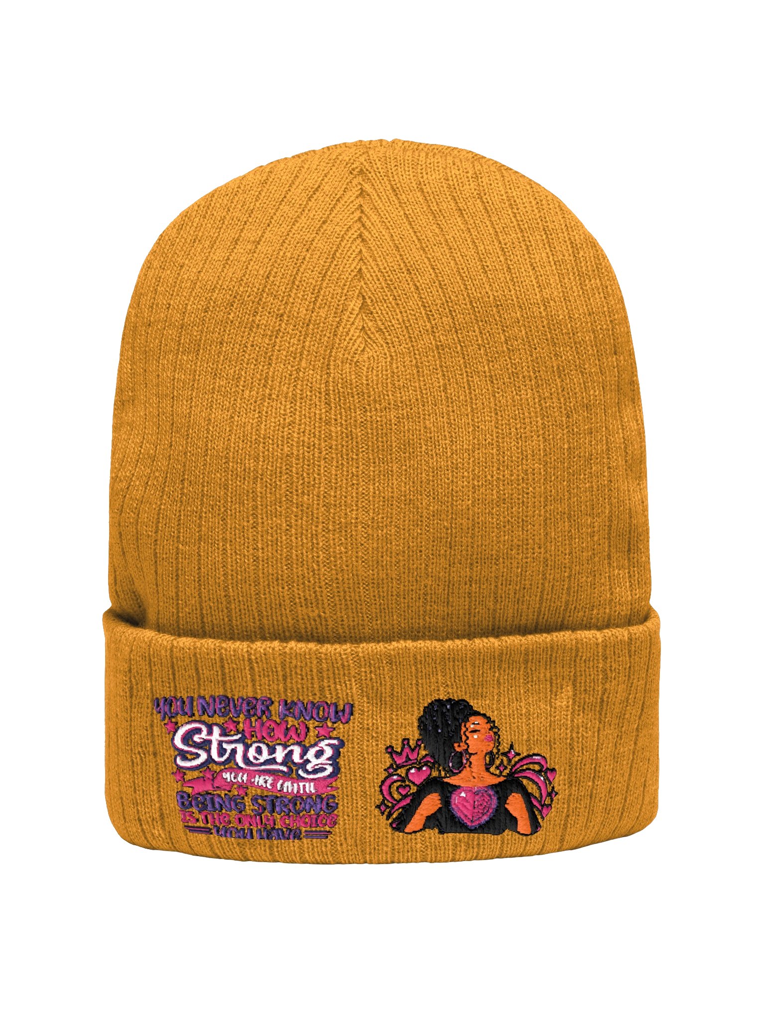 Strong Choice Afro Heart Beanie product image (6)