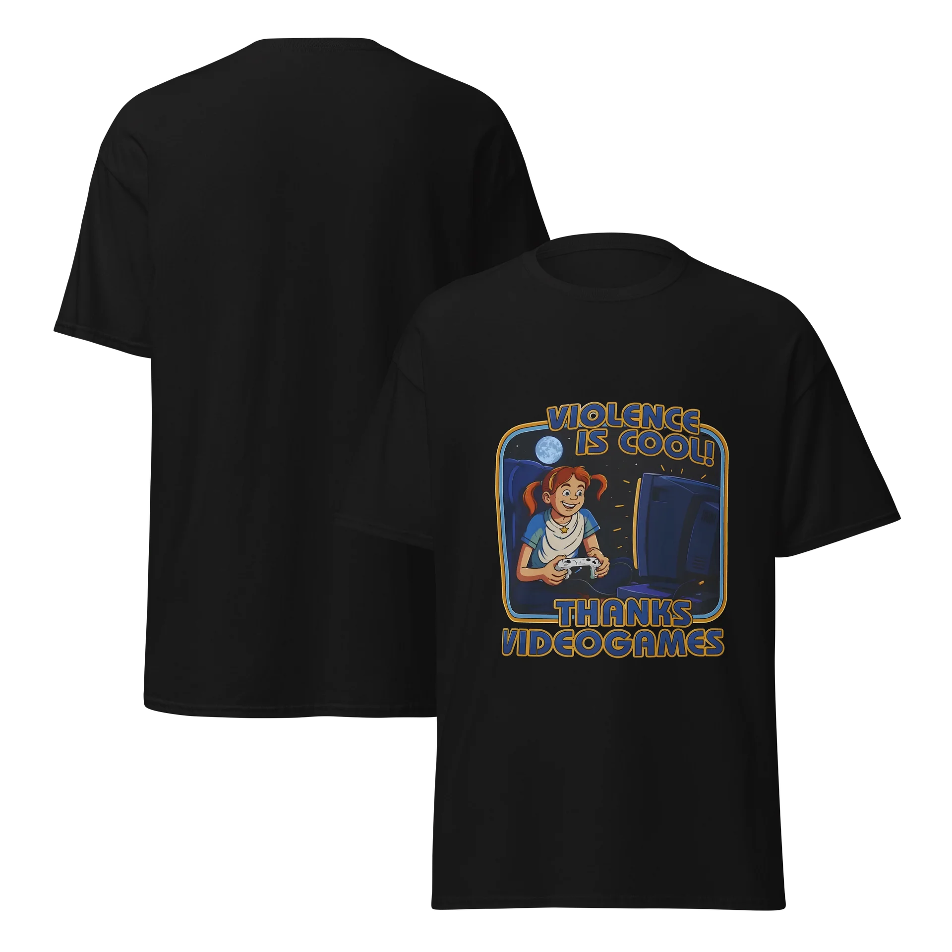 GTA 6 Thanks Video Games Shirt – Funny Gamer Graphic Tee product image (23)
