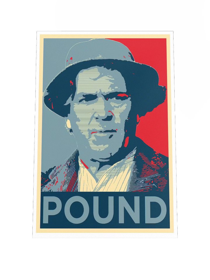 Pound! - poster print (limited edition) product image (1)