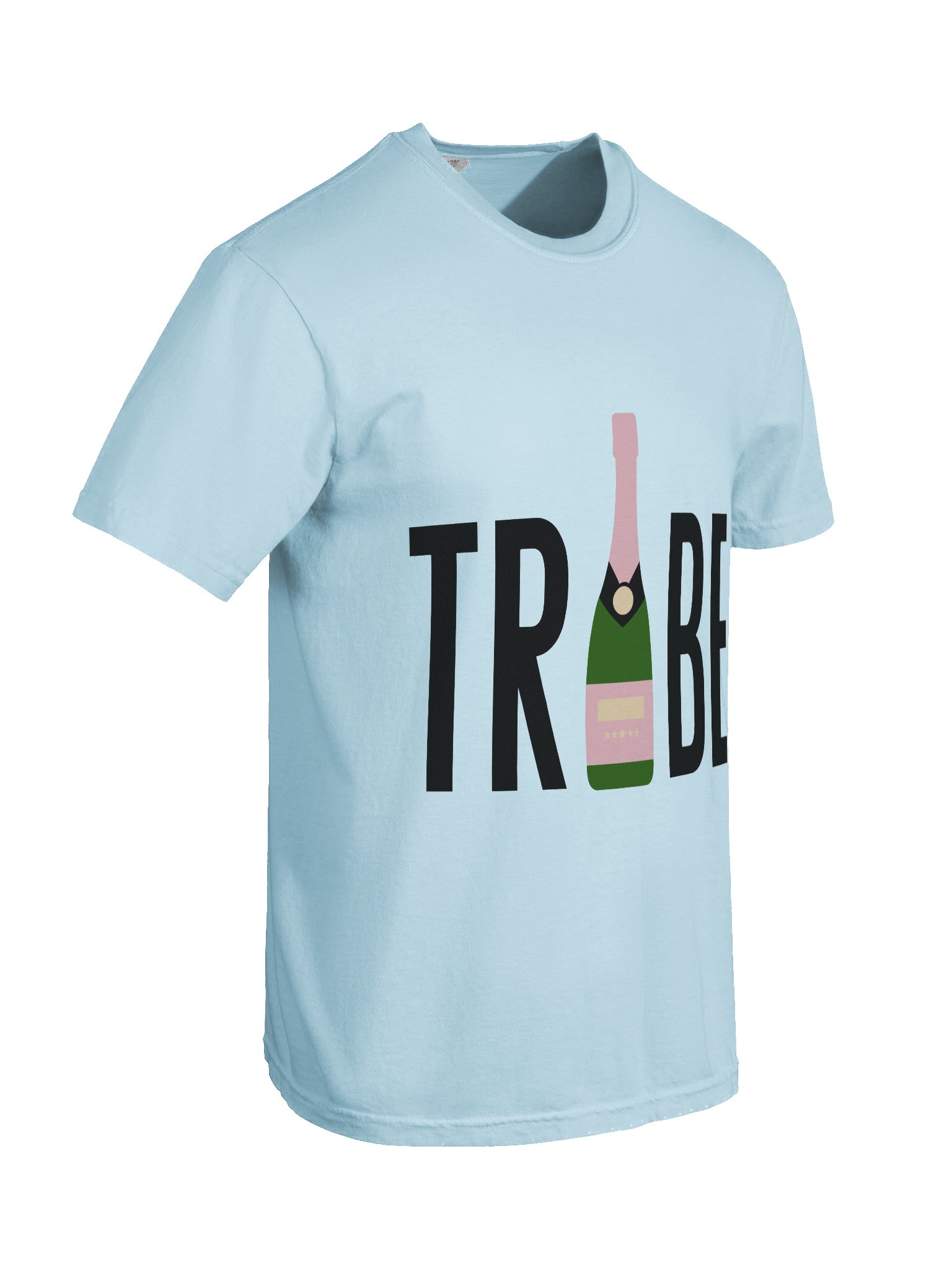 👯🍾 TRIBE Champagne Bottle Shirt | Bridal Party Tee, Bachelorette Matching Outfit, Bride Squad Graphic T-Shirt product image (29)
