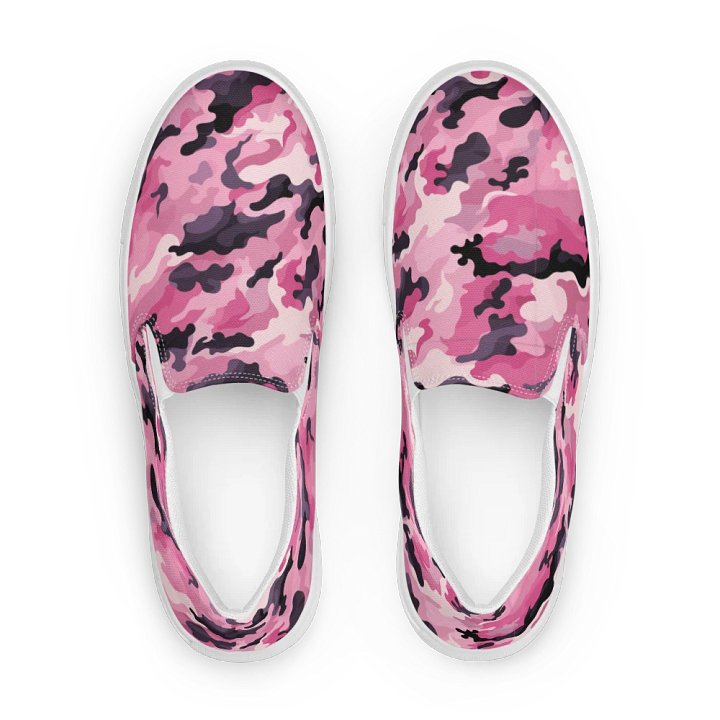 Pink Camoflage Women Sneakers product image (2)