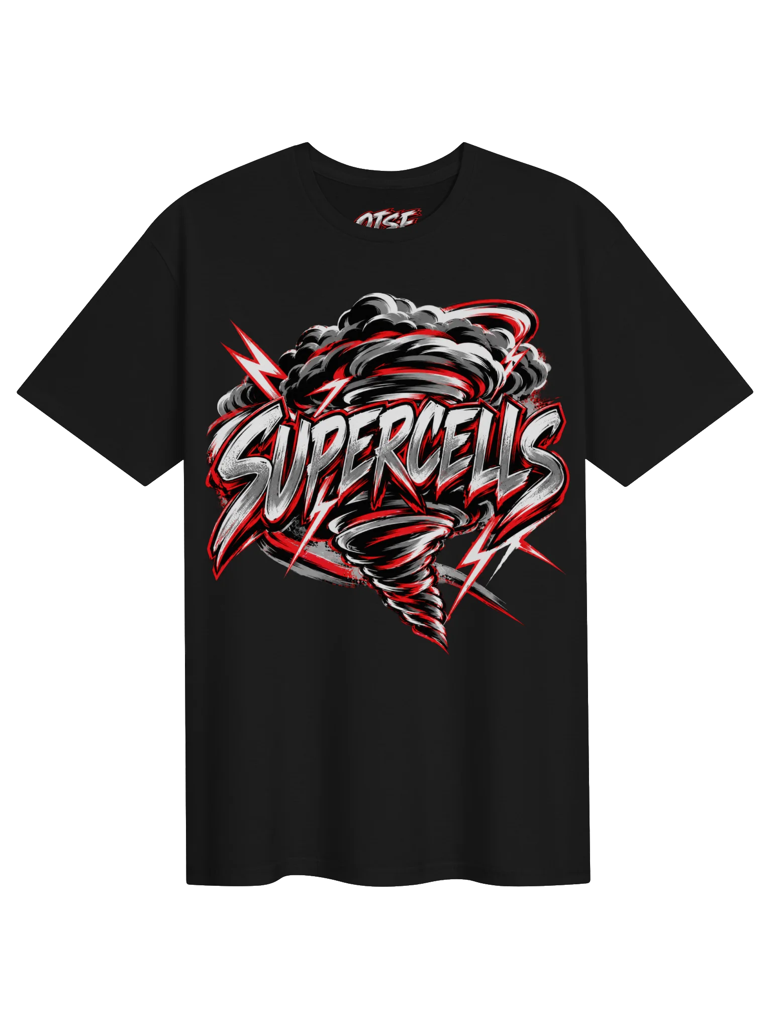 Oklahoma Twisters | Supercells Storm Power Adult Tee product image (2)