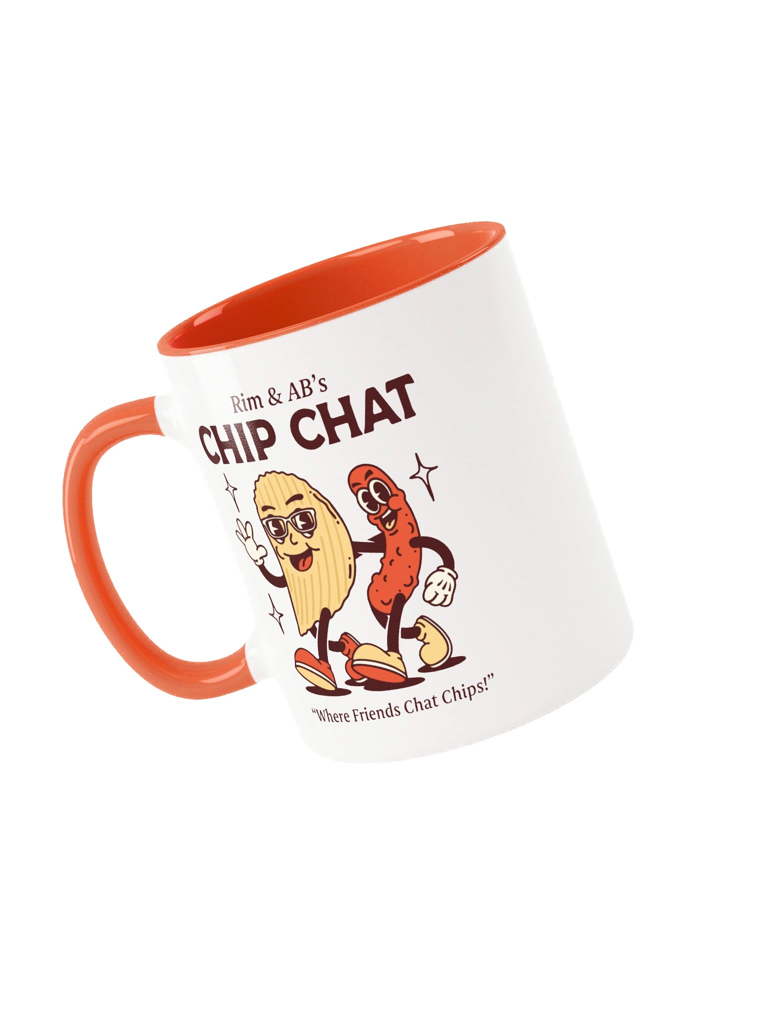 Chip Chat Mug (Color Handle) product image (13)