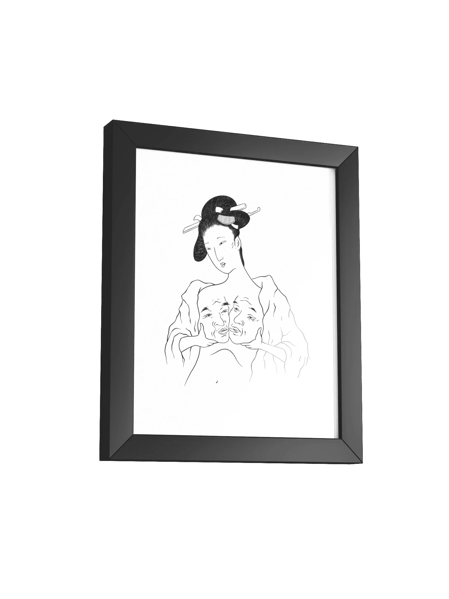 The Kiss framed poster product image (3)