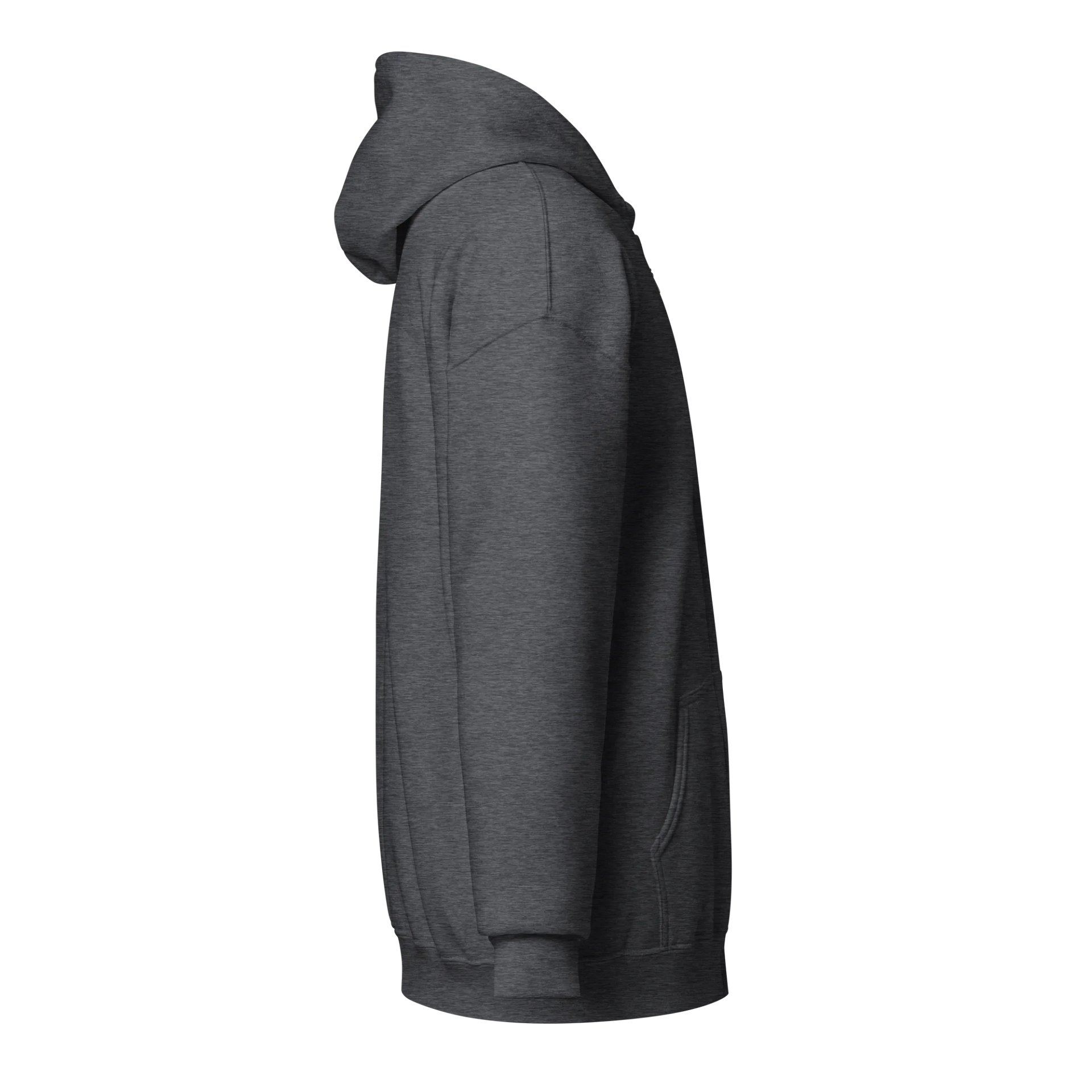 Left Seat Culture Zip Hoodie - Grey / Gold product image (4)