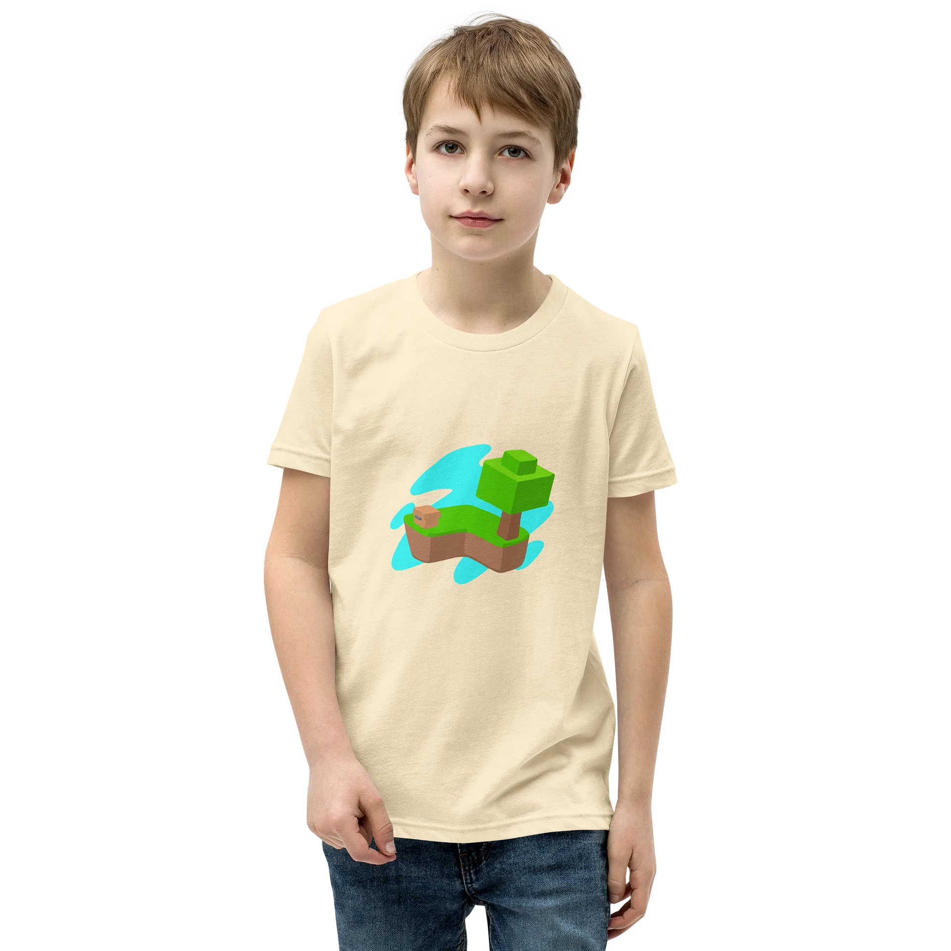 Skyblock Island Youth Tee product image (3)
