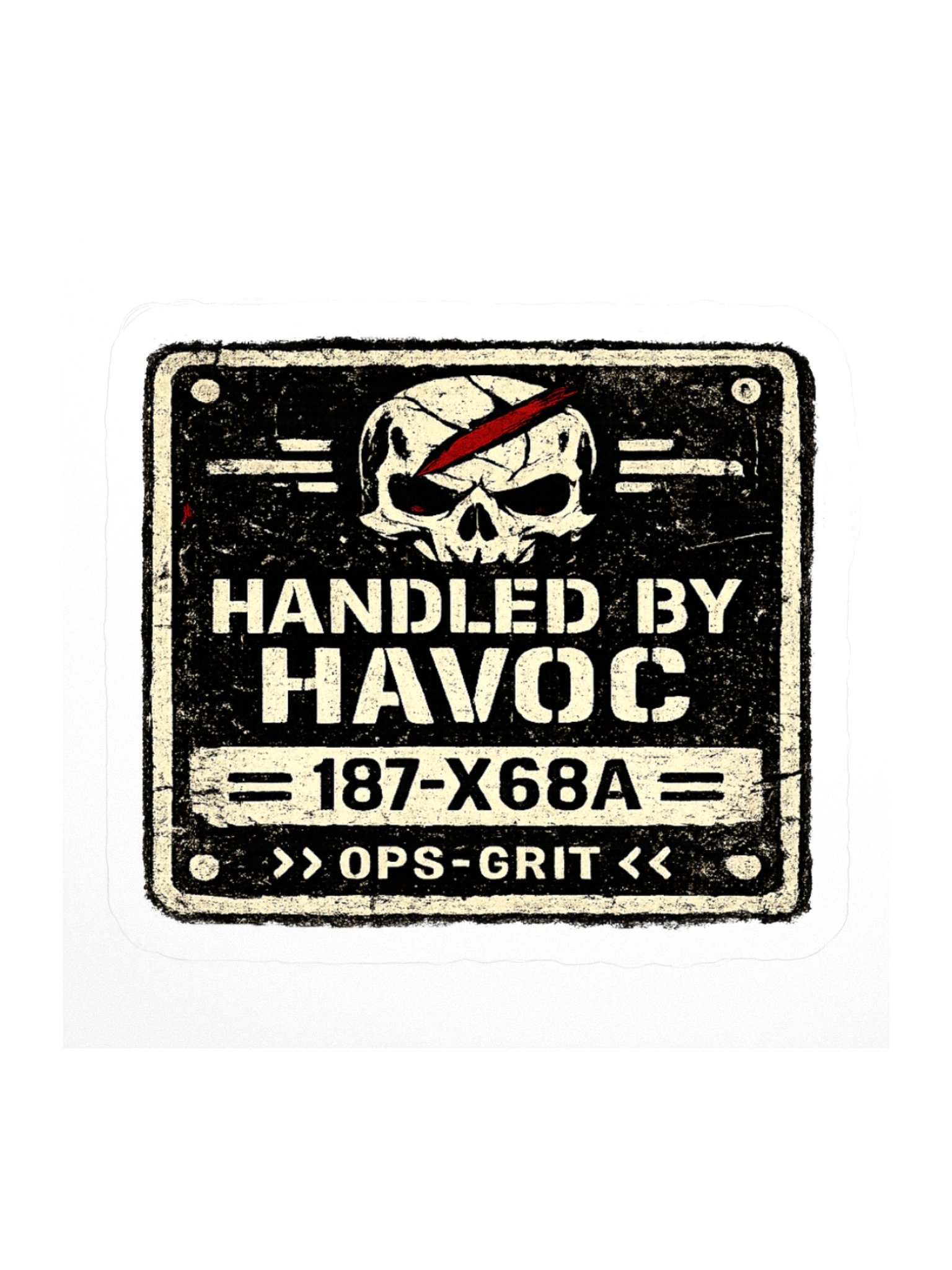 Handled by Havoc — Ops Stamp product image (1)