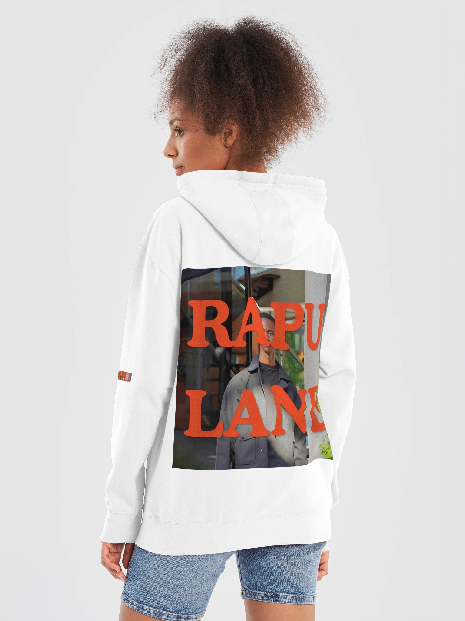 R WHITE ANGLE HOODY product image (4)