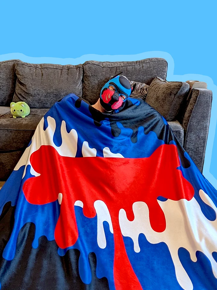 Pup Pride Drip - Sherpa Blanket product image (2)