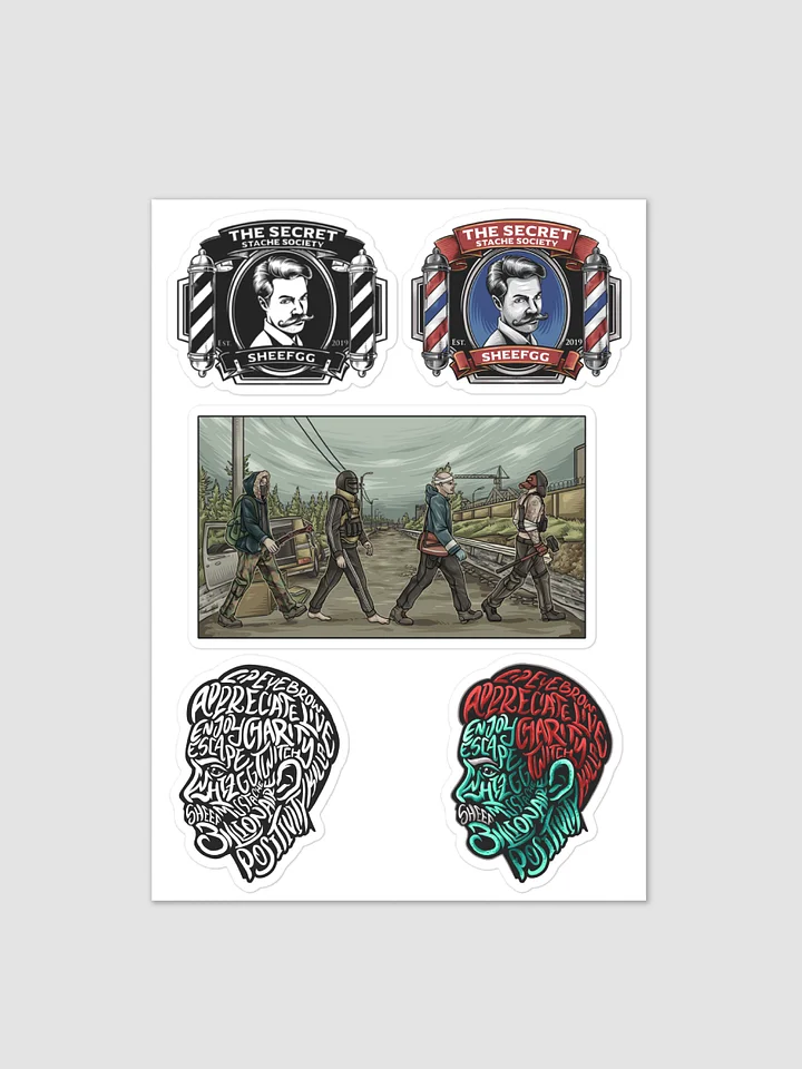 [SheefGG] Kiss Cut Sticker Sheet Generic Kiss Cut Sticker Sheet product image (1)