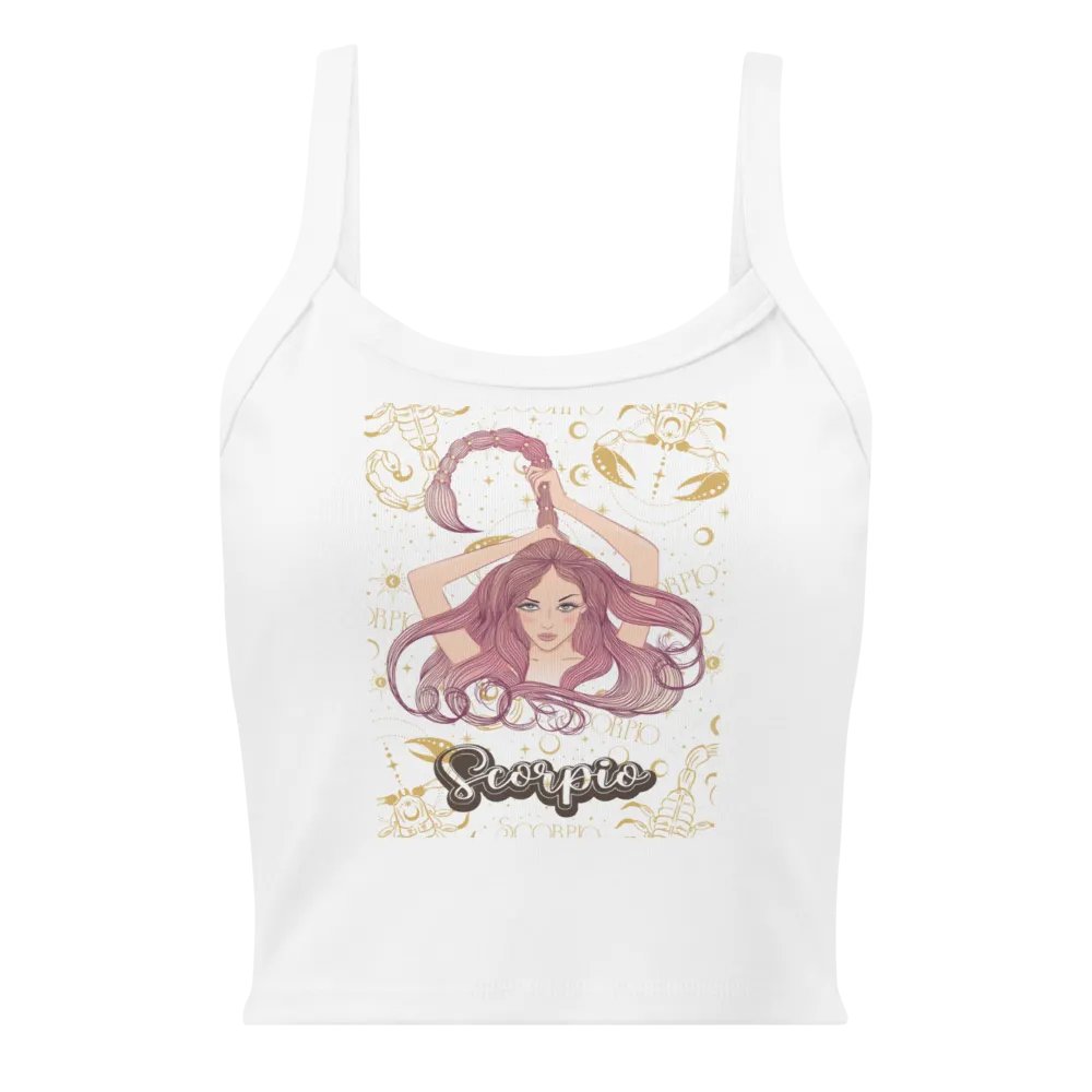 Scorpio Queen Ribbed Tank product image (9)