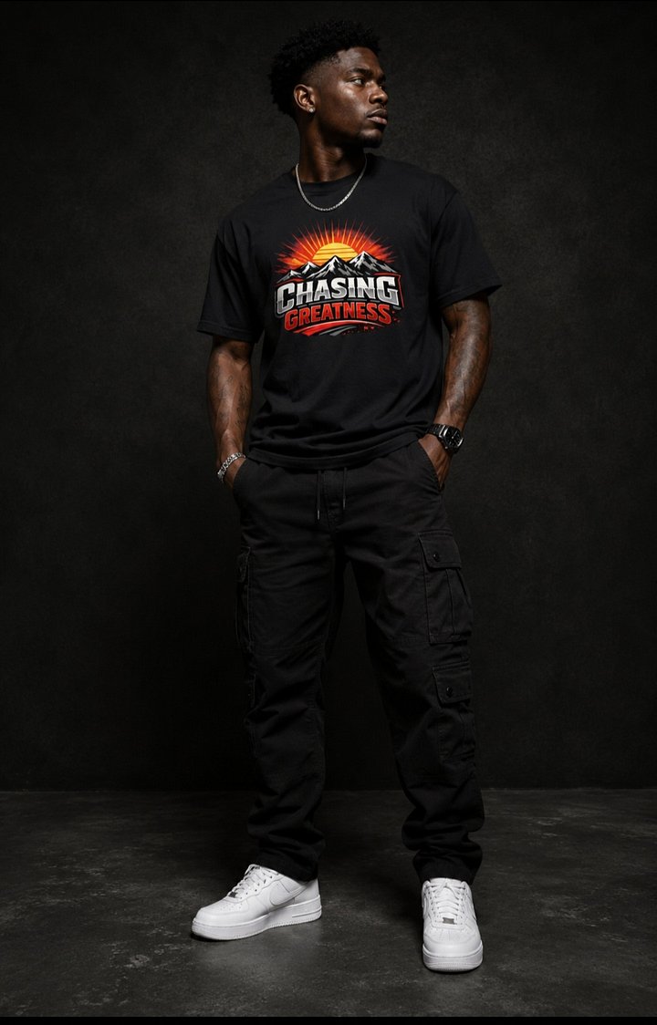 Chasing Greatness Oversized Tee product image (1)