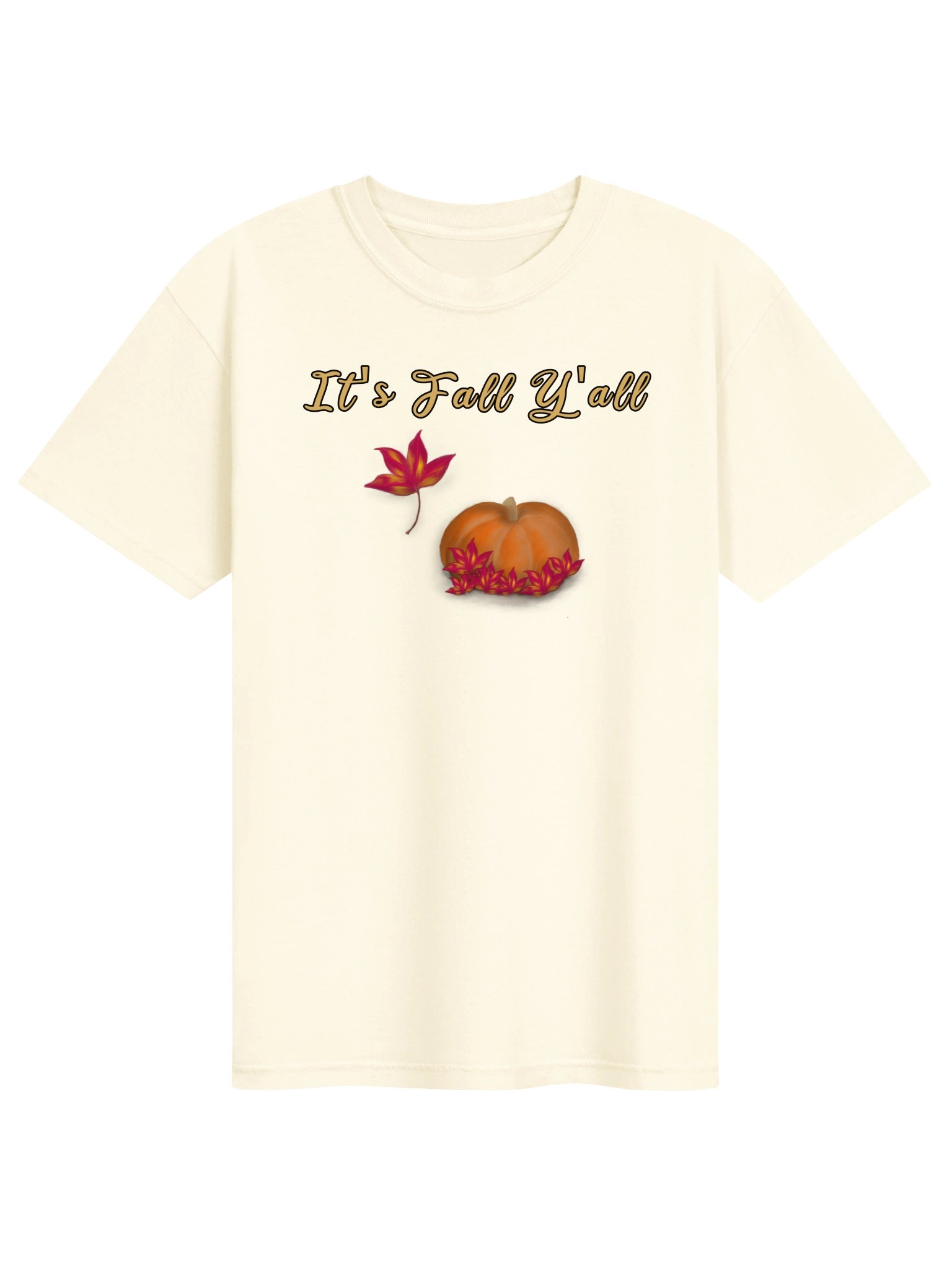 "It's Fall Y'all" T-Shirt. Men's Comfort Colors Garment-Dyed Heavyweight T-Shirt product image (1)