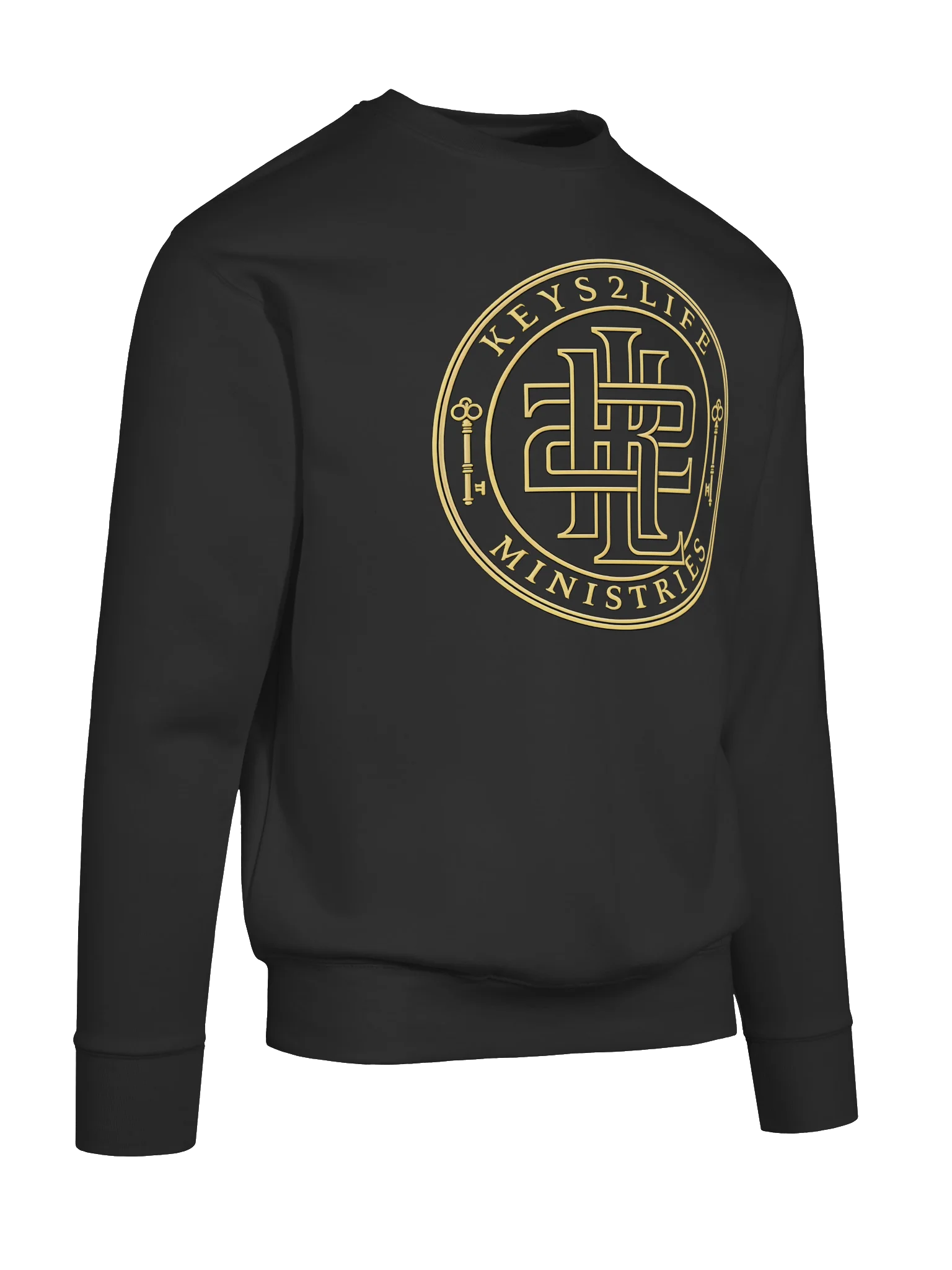 Keys 2 Life Ministries Gold Emblem Sweatshirt product image (93)