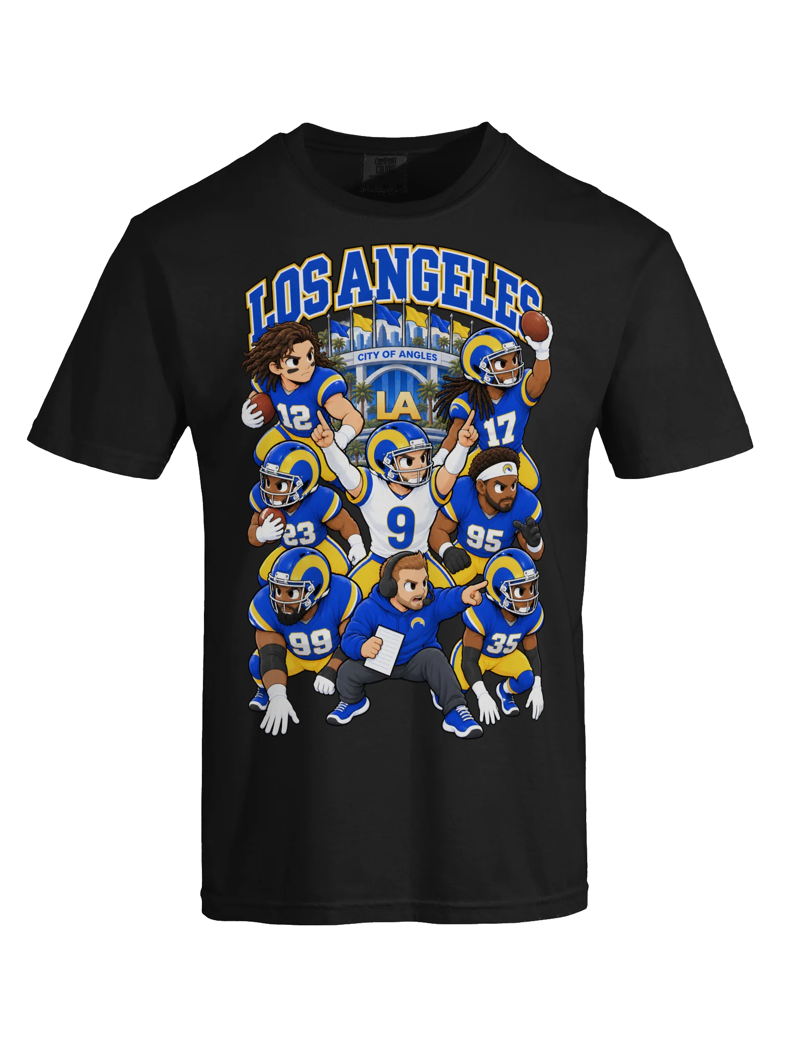 Los Angeles Football Animated Player T-Shirt product image (9)
