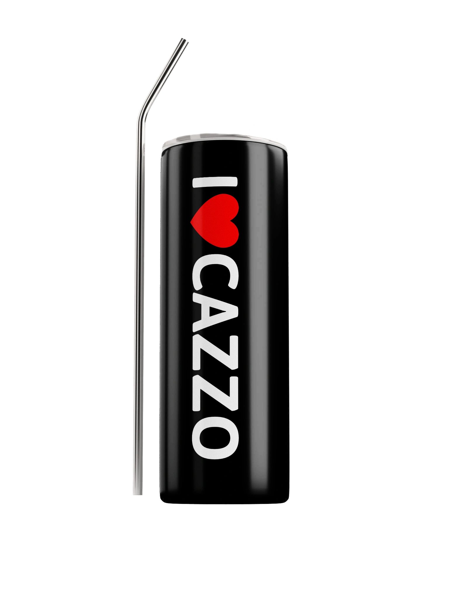 I ♥️ CAZZO steel tumbler product image (1)
