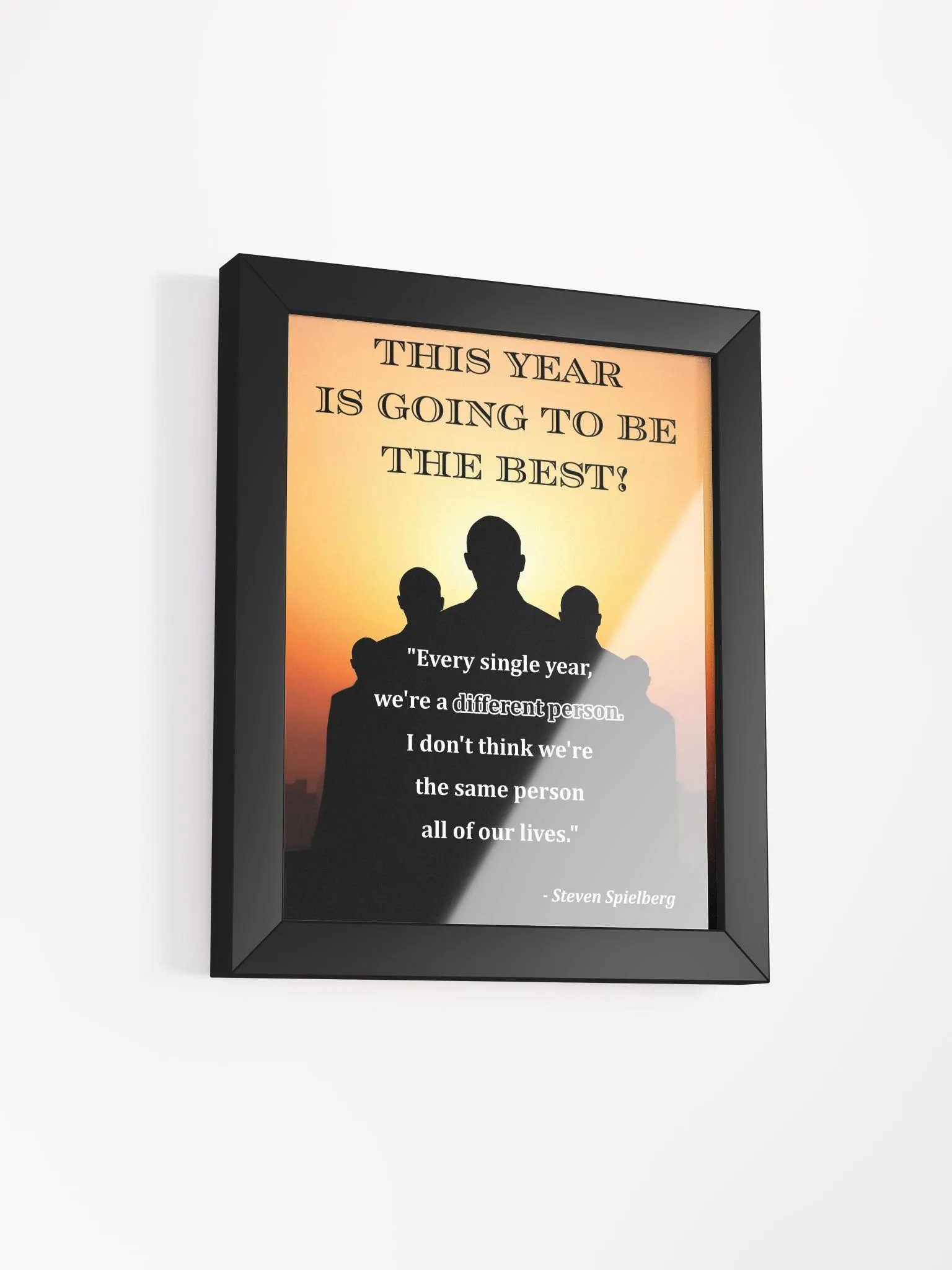 'Each Year We Are a Different Person' Poster product image (57)