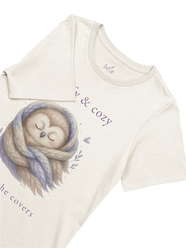 Cozy Night Owl Women's T-shirt product image (2)
