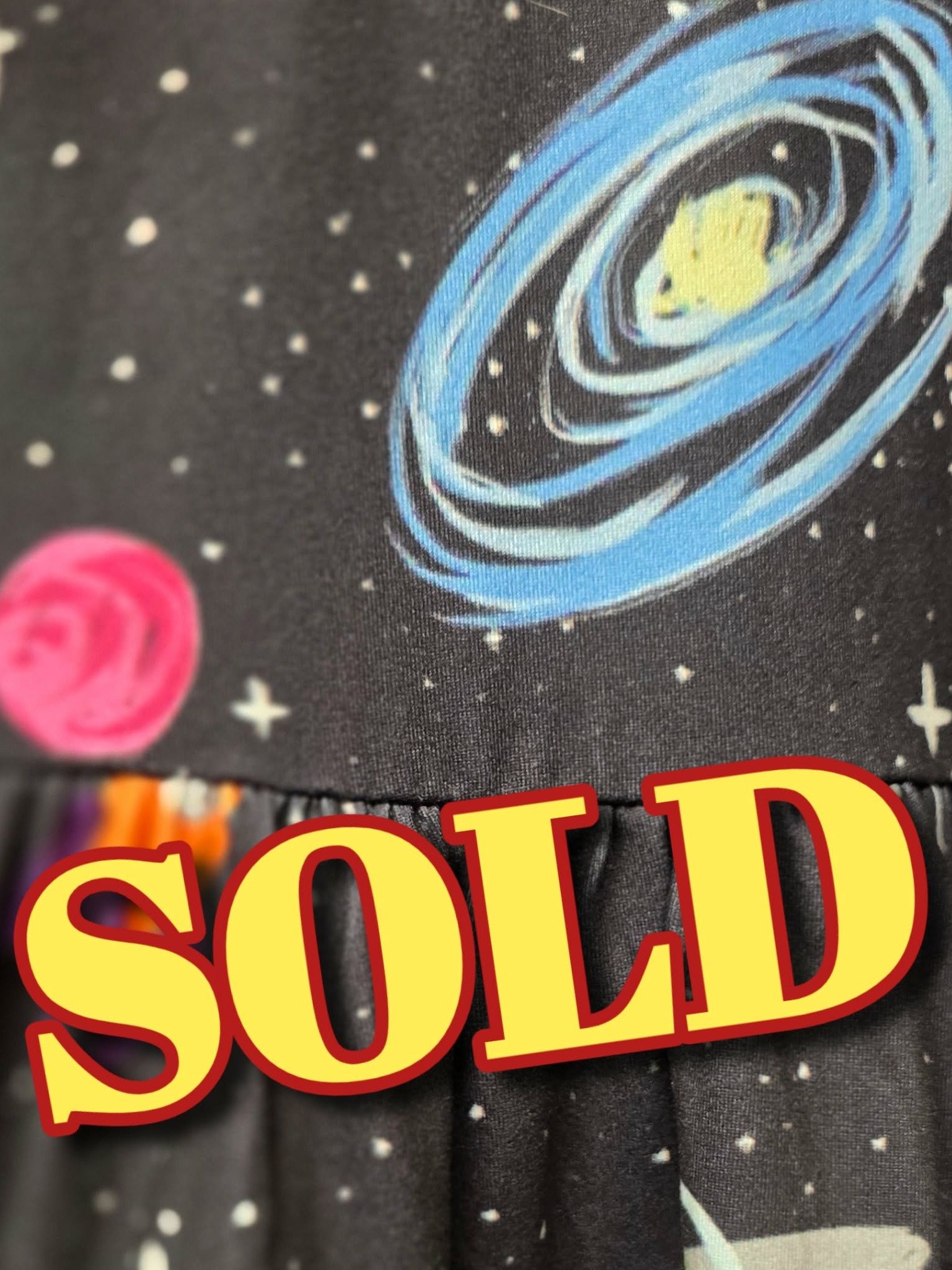 UNKNOWN - Size XL (6) - GENTLY USED - Space kid dress product image (1)