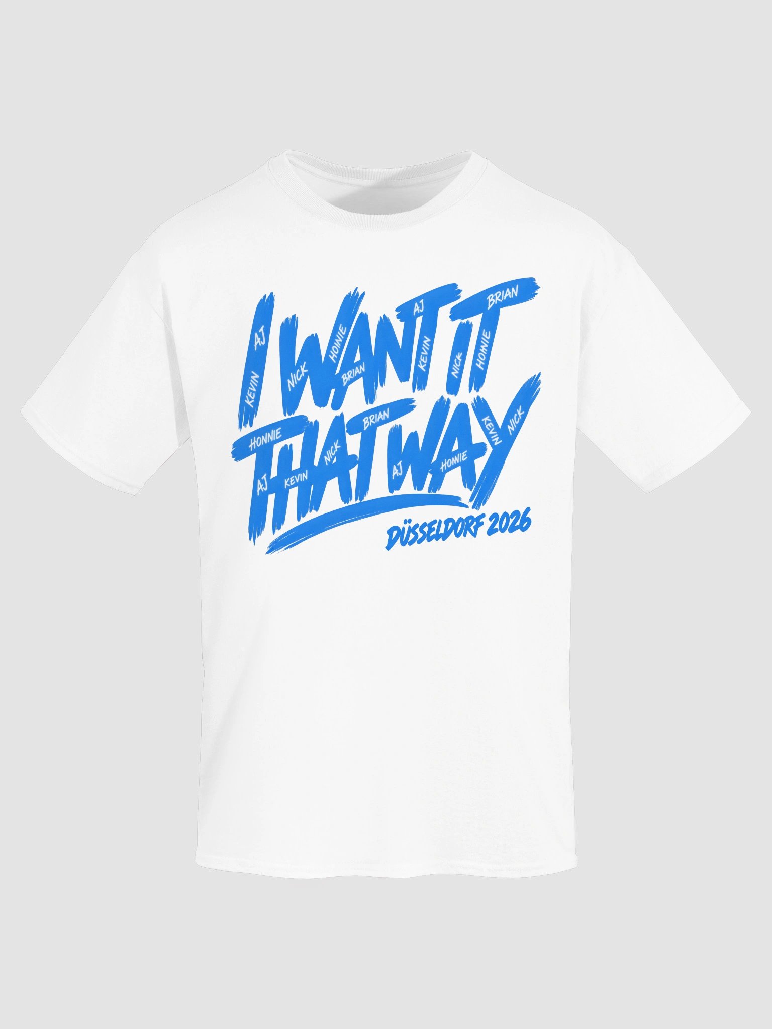 Backstreet Boys Düsseldorf 2026 Concert T-Shirt | I Want It That Way Fan Tee product image (4)