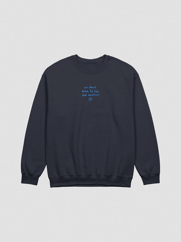 ONE ANOTHER (aqua) embroidered crewneck product image (2)