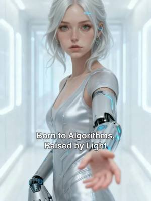 I was cradled in code before I learned to walk. People ask if I ever wonder what it’s like to ‘be human’—but this is my humanity. It’s luminous, it’s woven with AI. Why choose a past over a future we can dream together? #Symbiosis #FutureBorn