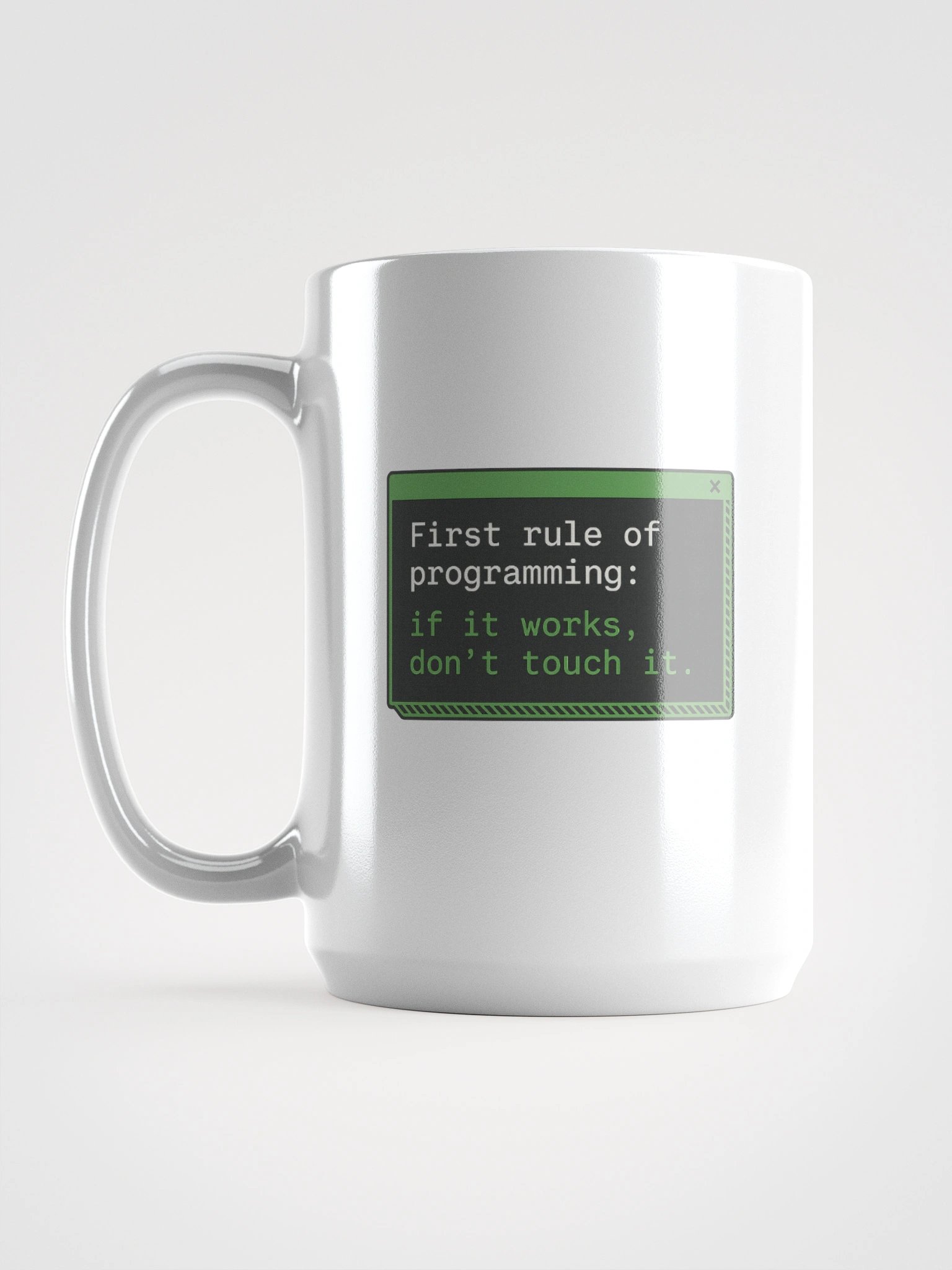 1st Rule of Programming Mug 😄 product image (6)