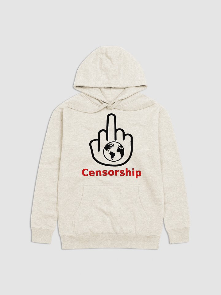 Cotton Heritage Hoodie-MisterFinger-Censorship-B product image (1)