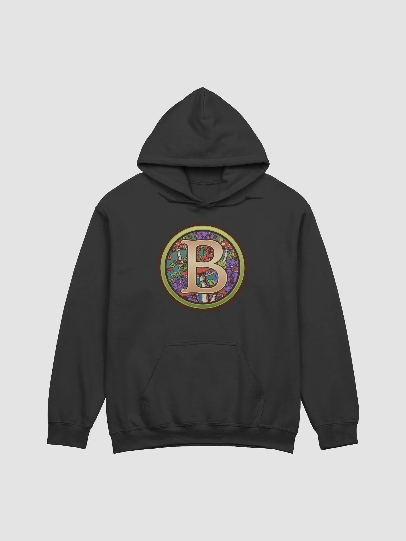 B logo Hoodie (DTG) product image (1)