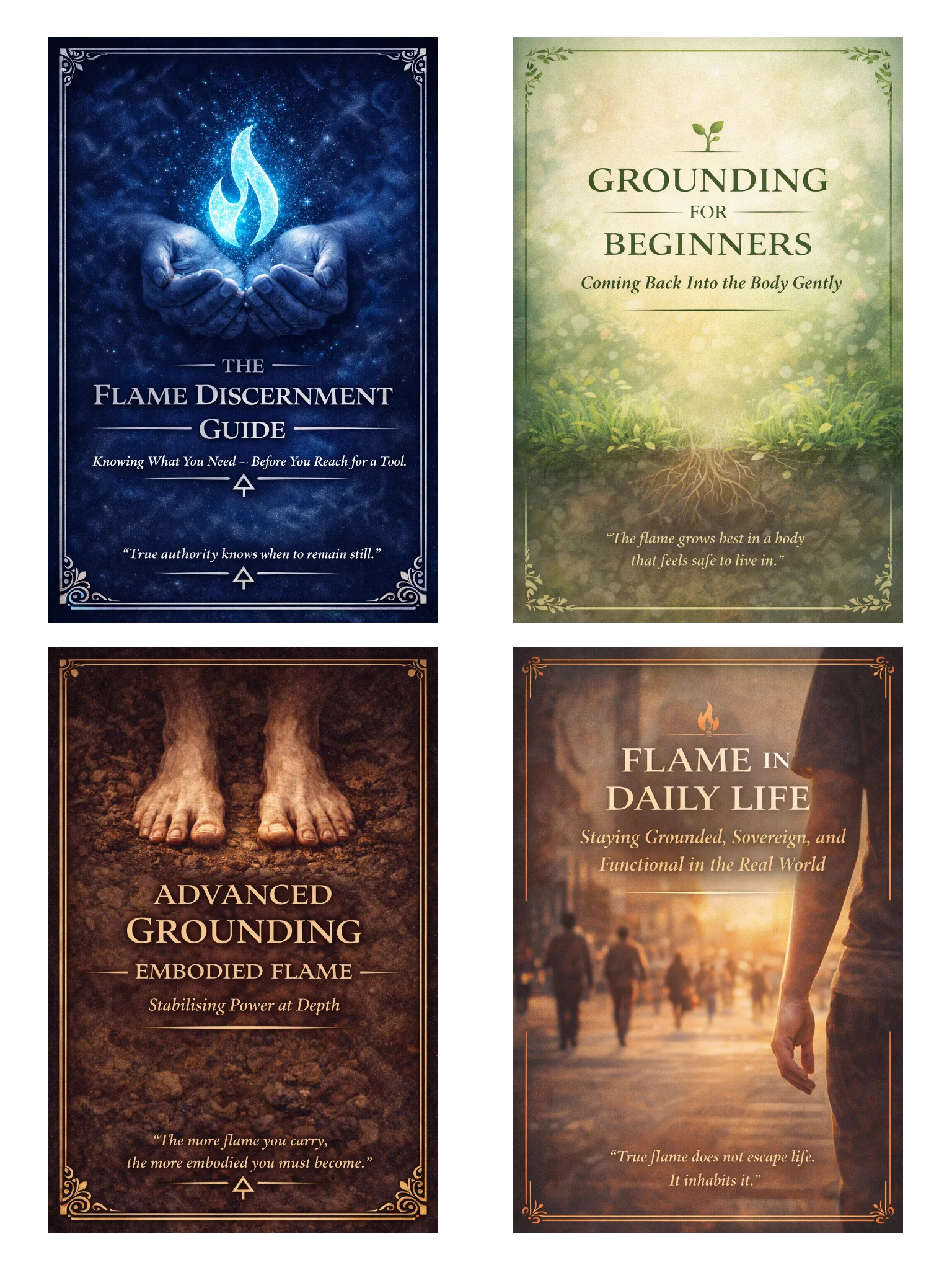 🔥 THE FLAME FOUNDATION BUNDLE Grounding, Discernment & Sovereign Stability product image (1)