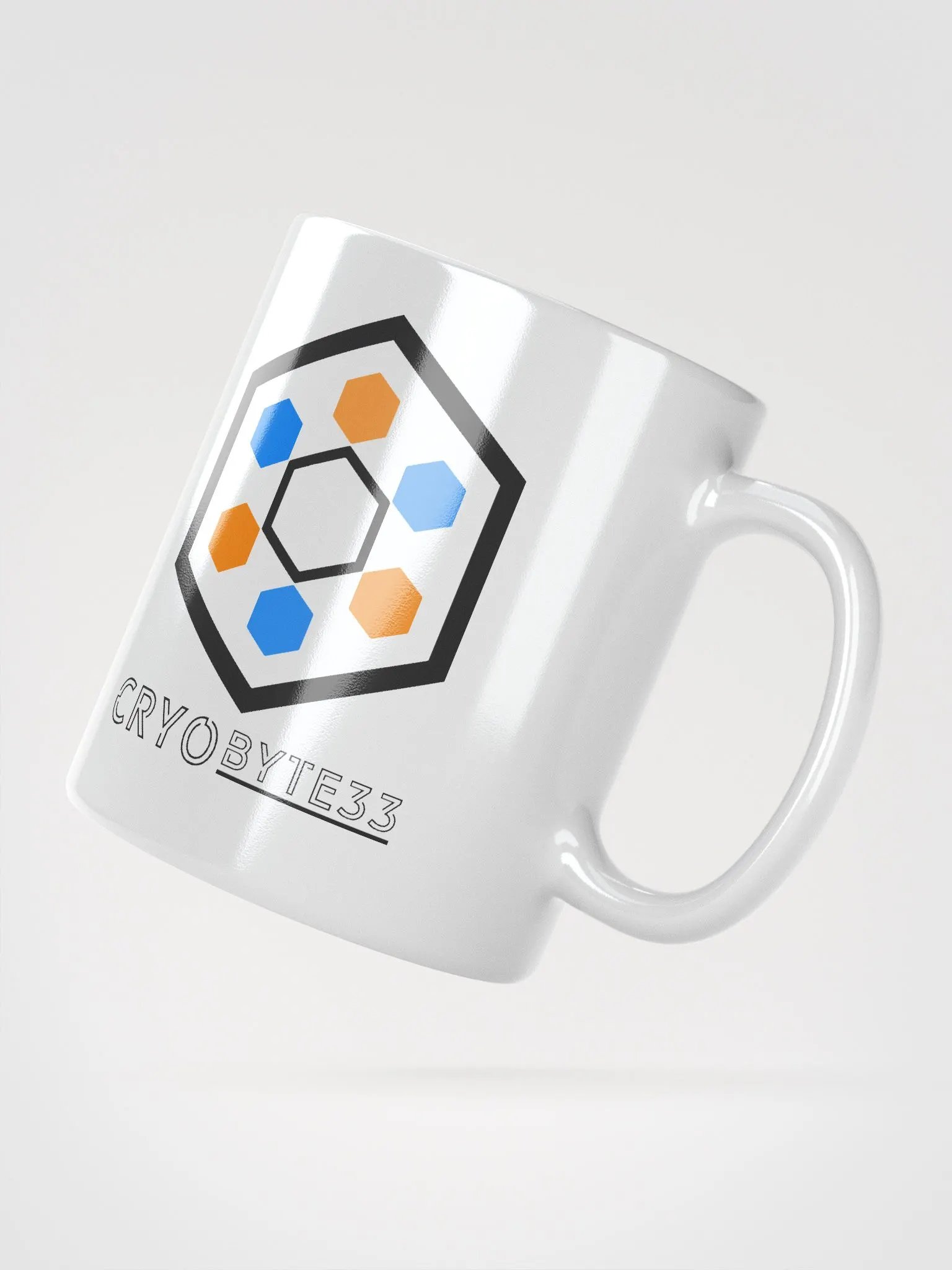 Glossy White Mug product image (2)