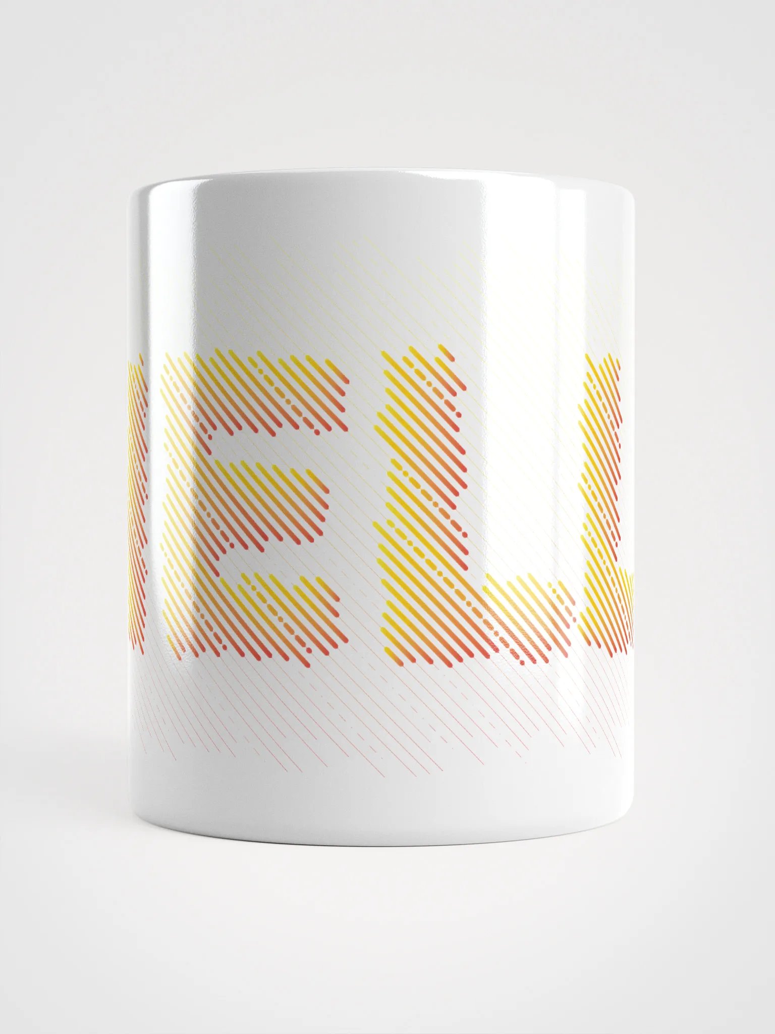 "Hello" White Mug product image (5)