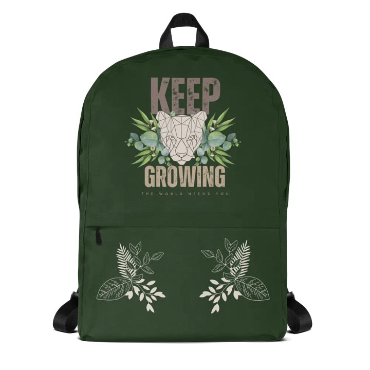 Keep Growing Backpack product image (1)