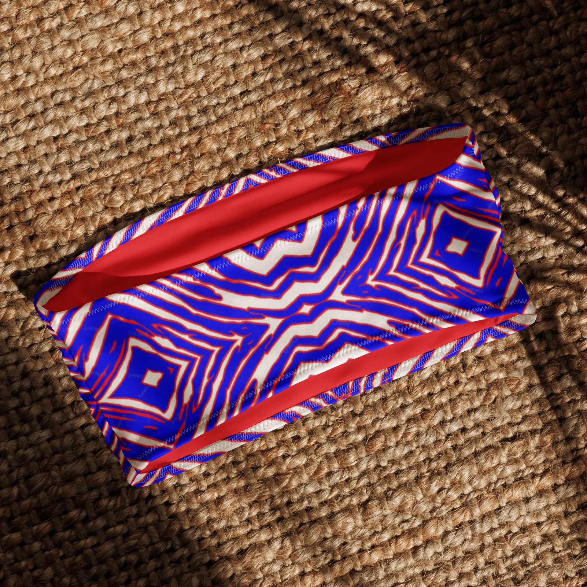 TABLE CRUSHER ULTIMATE BILLS FAN Bandeau Bikini Top product image (4)